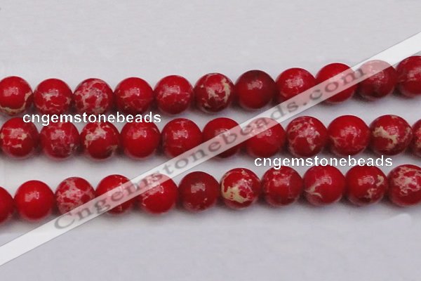 CDE2031 15.5 inches 22mm round dyed sea sediment jasper beads