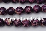 CDE2045 15.5 inches 6mm round dyed sea sediment jasper beads