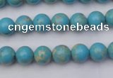 CDE2056 15.5 inches 6mm round dyed sea sediment jasper beads