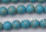 CDE2058 15.5 inches 10mm round dyed sea sediment jasper beads