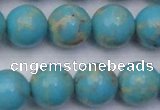 CDE2062 15.5 inches 18mm round dyed sea sediment jasper beads