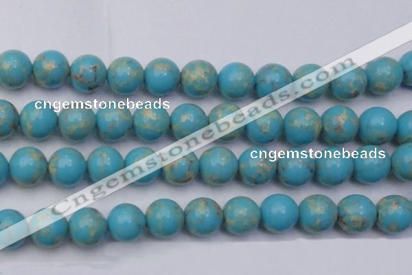 CDE2063 15.5 inches 20mm round dyed sea sediment jasper beads