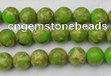 CDE2067 15.5 inches 6mm round dyed sea sediment jasper beads