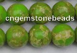 CDE2073 15.5 inches 18mm round dyed sea sediment jasper beads