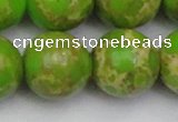 CDE2075 15.5 inches 22mm round dyed sea sediment jasper beads