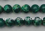 CDE2079 15.5 inches 8mm round dyed sea sediment jasper beads