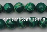 CDE2080 15.5 inches 10mm round dyed sea sediment jasper beads