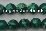 CDE2081 15.5 inches 12mm round dyed sea sediment jasper beads