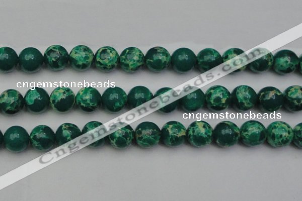 CDE2084 15.5 inches 18mm round dyed sea sediment jasper beads