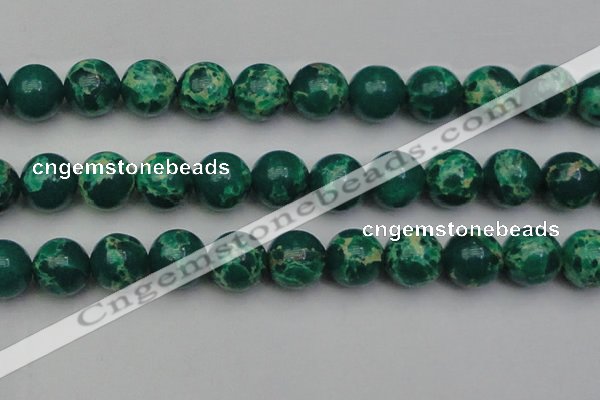 CDE2086 15.5 inches 22mm round dyed sea sediment jasper beads