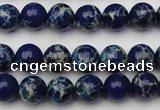 CDE2090 15.5 inches 8mm round dyed sea sediment jasper beads