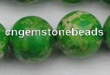 CDE2230 15.5 inches 24mm round dyed sea sediment jasper beads