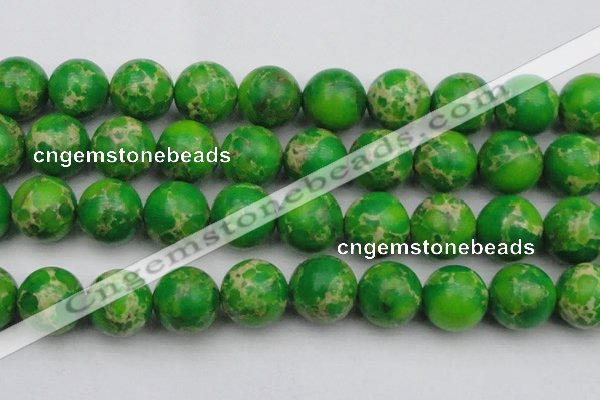 CDE2230 15.5 inches 24mm round dyed sea sediment jasper beads