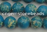 CDE2235 15.5 inches 12mm round dyed sea sediment jasper beads