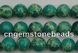 CDE2242 15.5 inches 4mm round dyed sea sediment jasper beads