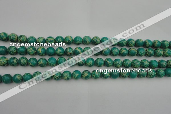 CDE2243 15.5 inches 6mm round dyed sea sediment jasper beads