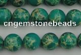 CDE2244 15.5 inches 8mm round dyed sea sediment jasper beads