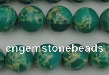 CDE2245 15.5 inches 10mm round dyed sea sediment jasper beads