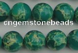 CDE2246 15.5 inches 12mm round dyed sea sediment jasper beads