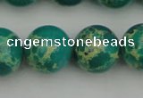 CDE2248 15.5 inches 16mm round dyed sea sediment jasper beads