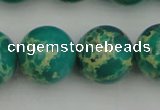 CDE2249 15.5 inches 18mm round dyed sea sediment jasper beads