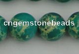 CDE2249 15.5 inches 18mm round dyed sea sediment jasper beads