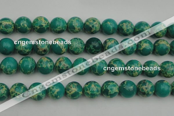 CDE2250 15.5 inches 20mm round dyed sea sediment jasper beads