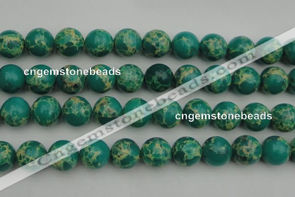 CDE2250 15.5 inches 20mm round dyed sea sediment jasper beads