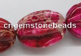 CDE23 15.5 inches 15*20mm star fruit shaped dyed sea sediment jasper beads