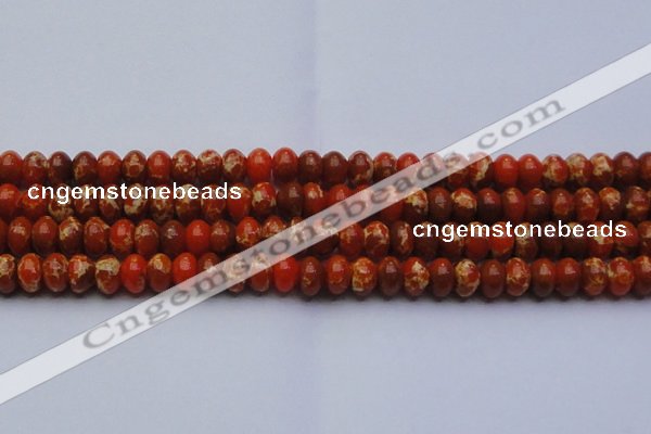 CDE2606 15.5 inches 15*20mm rondelle dyed sea sediment jasper beads