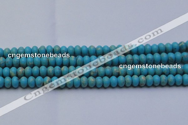 CDE2645 15.5 inches 13*18mm rondelle dyed sea sediment jasper beads