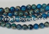 CDE265 15.5 inches 6mm round dyed sea sediment jasper beads