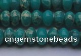 CDE2668 15.5 inches 12*16mm rondelle dyed sea sediment jasper beads