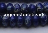 CDE2686 15.5 inches 15*20mm rondelle dyed sea sediment jasper beads