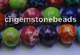 CDE2692 15.5 inches 12mm round dyed sea sediment jasper beads