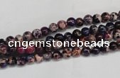 CDE360 15.5 inches 4mm round dyed sea sediment jasper beads