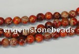 CDE491 15.5 inches 6mm round dyed sea sediment jasper beads