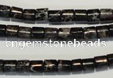 CDE670 15.5 inches 6*6mm tube dyed sea sediment jasper beads