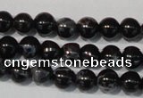 CDE681 15.5 inches 4mm round dyed sea sediment jasper beads