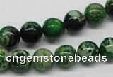 CDE69 15.5 inches 10mm round dyed sea sediment jasper beads