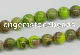 CDE83 15.5 inches 8mm round dyed sea sediment jasper beads