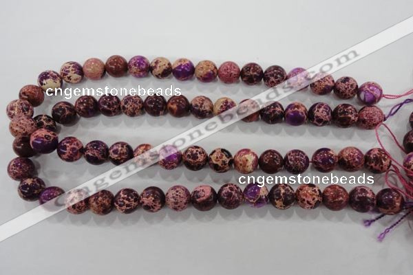 CDE833 15.5 inches 10mm round dyed sea sediment jasper beads wholesale