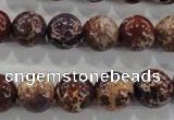 CDE845 15.5 inches 14mm round dyed sea sediment jasper beads wholesale