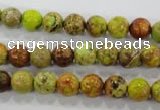 CDE861 15.5 inches 6mm round dyed sea sediment jasper beads wholesale