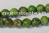 CDE921 15.5 inches 10mm round dyed sea sediment jasper beads