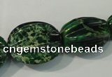 CDE967 10*15mm - 24*33mm star fruit shaped dyed sea sediment jasper beads