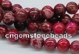 CDI03 16 inches 8mm round dyed imperial jasper beads wholesale