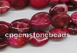 CDI14 16 inches 10*14mm oval dyed imperial jasper beads wholesale