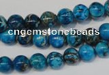 CDI266 15.5 inches 8mm round dyed imperial jasper beads