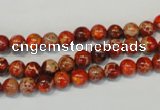 CDI491 15.5 inches 6mm round dyed imperial jasper beads